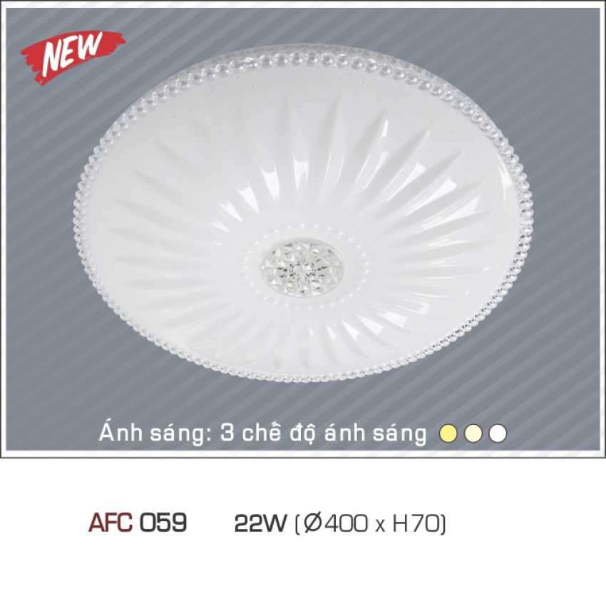 Đèn led Ốp Trần Nhựa Cao Cấp AFC 059 Led 22W