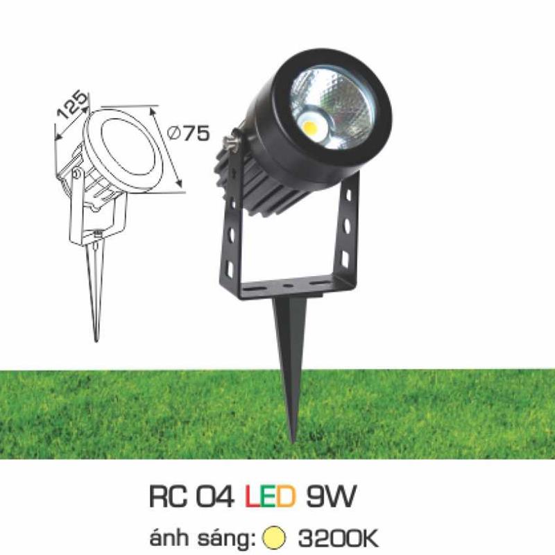 Đèn Ngồi Cỏ 04 Led 9W