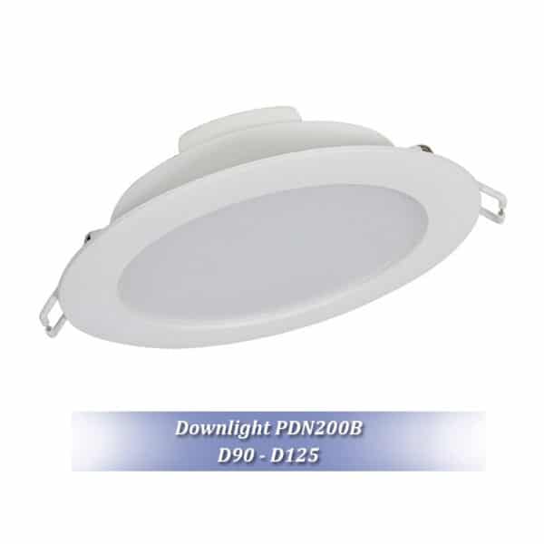 Đèn led âm trần 6,5W & 11,5W 3000K/4000K/6500K G2 PILA PDN200B Philips
