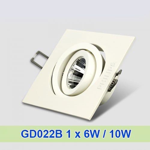 Đèn led downlight âm trần 1x6W10W GD022B