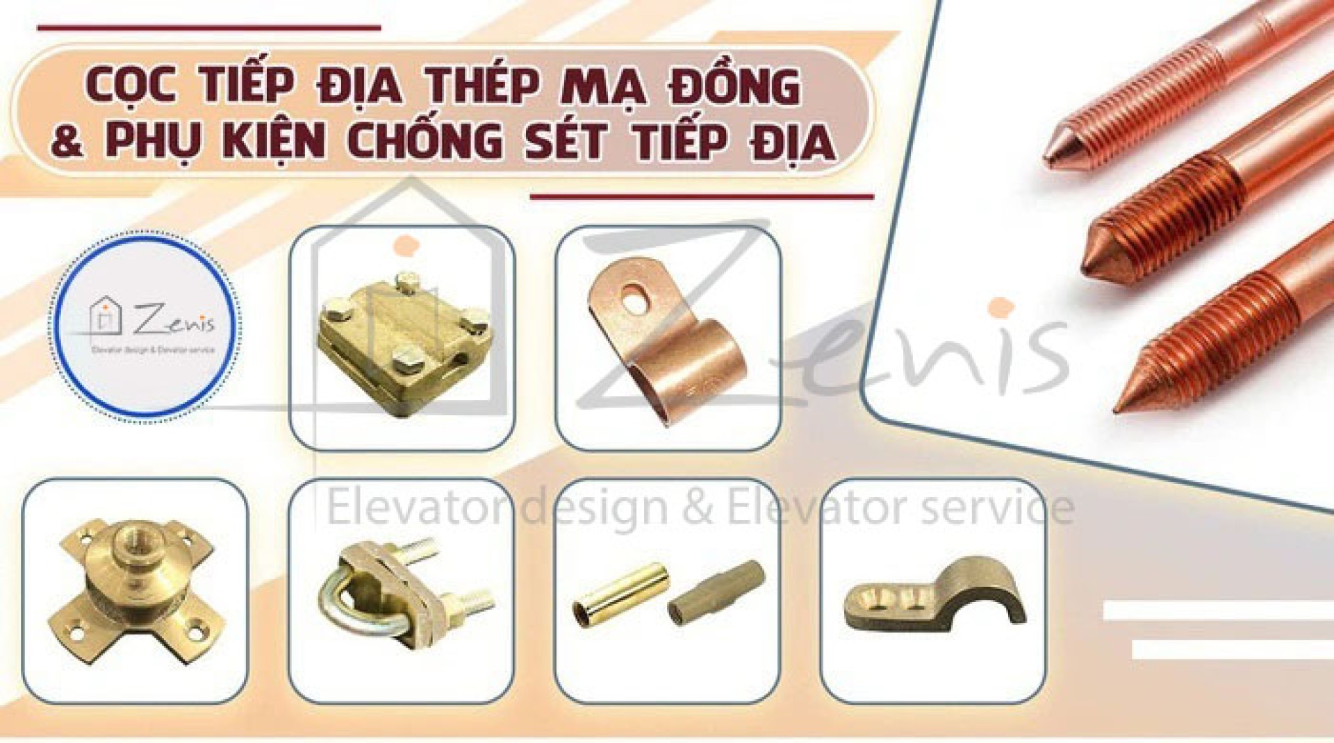 Cọc tiếp địa Zenis