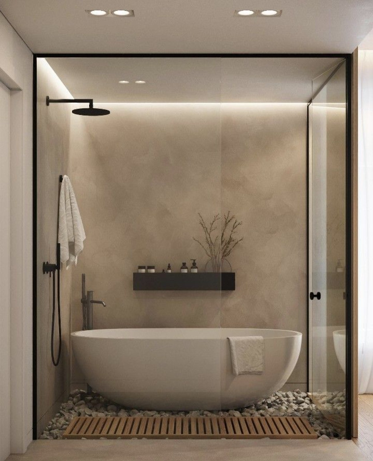 Đèn led trần chống ẩm-1