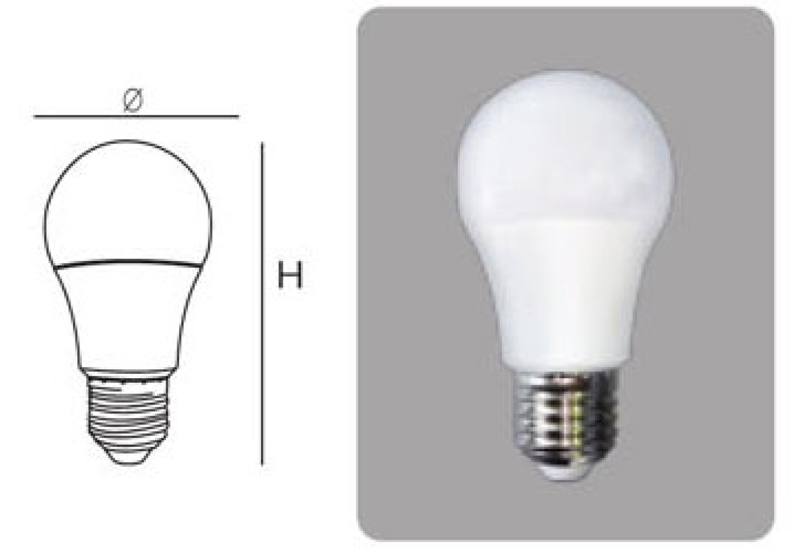 Bóng đèn Led Bulb tròn E27-1