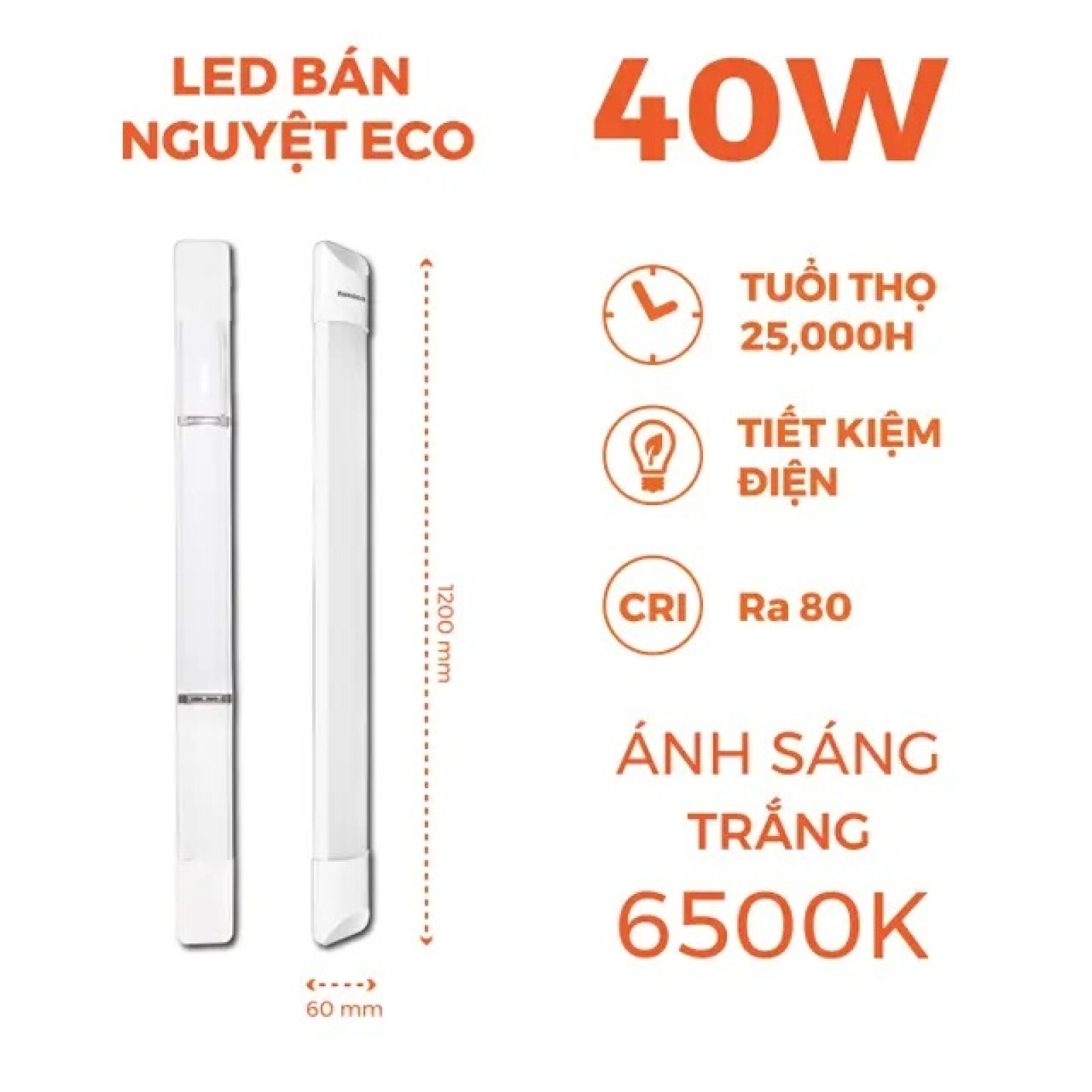 Đèn LED Bán Nguyệt Eco