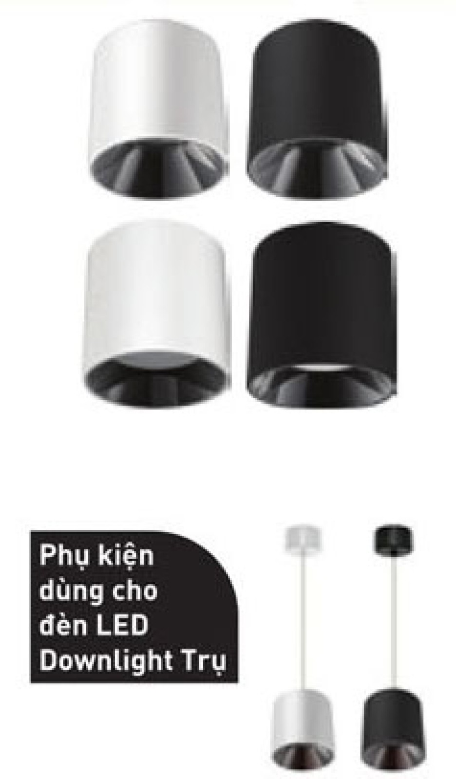 Đèn Led Downlight trụ-1