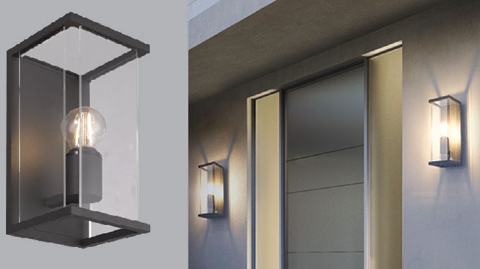 Đèn gắn tường ngoài trời Led NBB1466-1