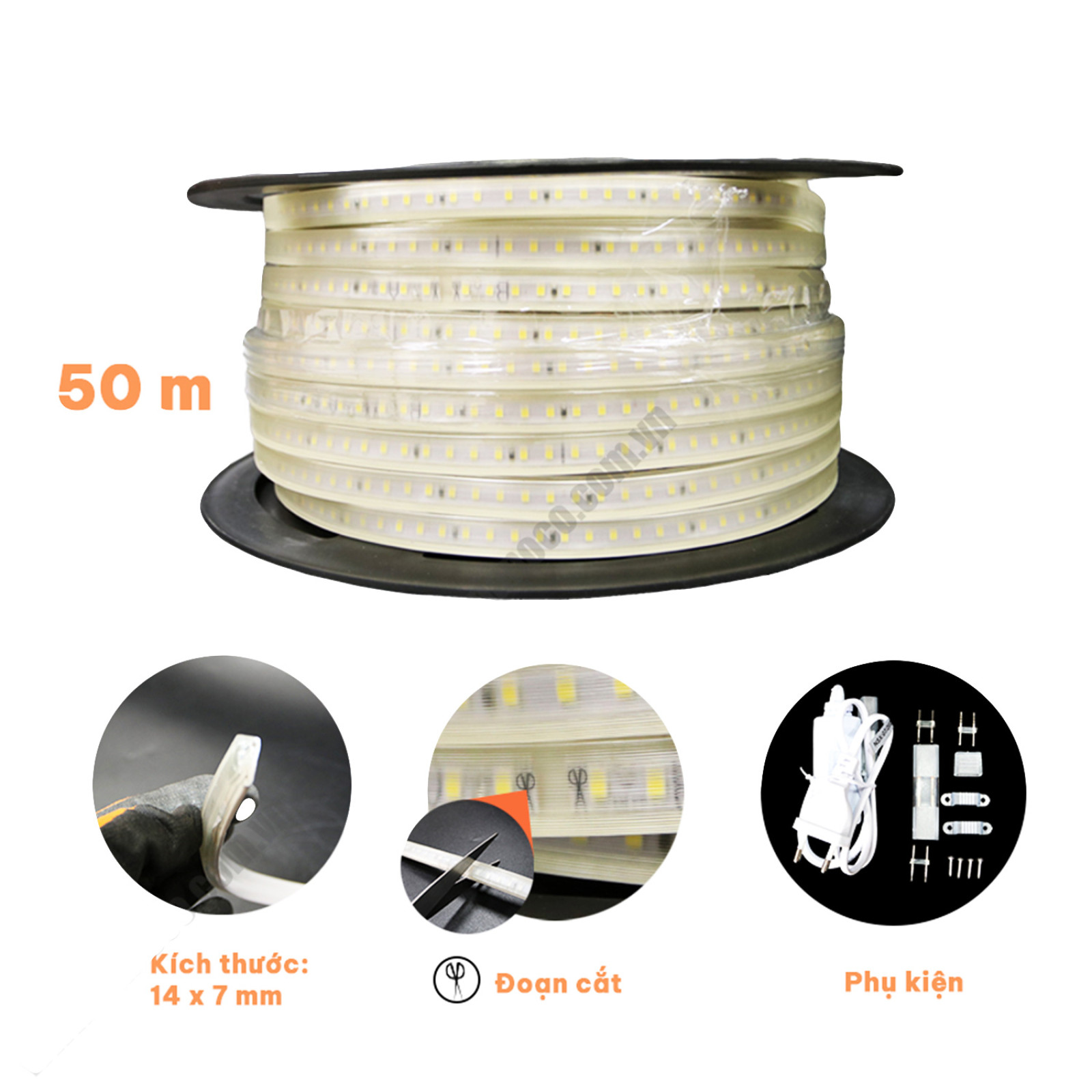 Đèn Led dây ngoài trời 120 Chip Led - Eris series 2