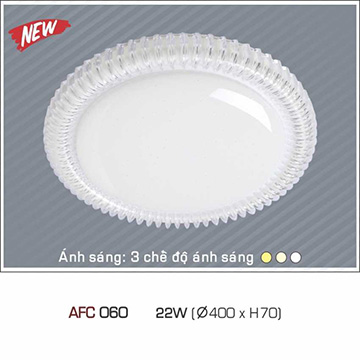 Đèn led Ốp Trần Nhựa Cao Cấp AFC 060 Led 22W