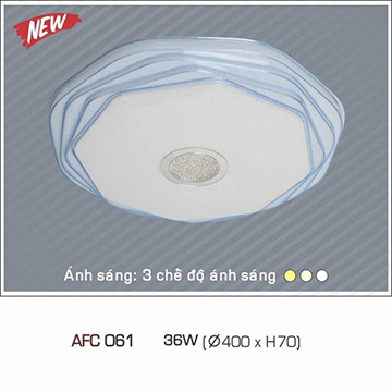 Đèn led Ốp Trần Nhựa Cao Cấp AFC 061 Led 36W