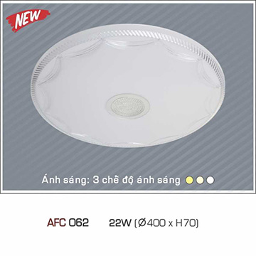Đèn led Ốp Trần Nhựa Cao Cấp AFC 062 Led 22W