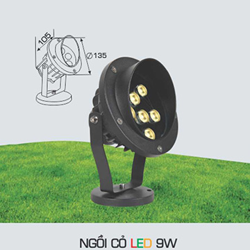Đèn Ngồi Cỏ Led 9W