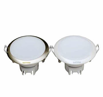 Đèn led âm trần 5W 59371 Philips viền Bạc, Vàng