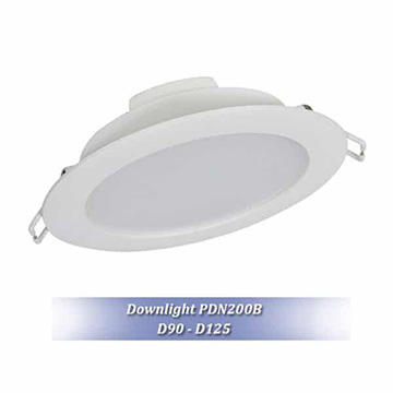 Đèn led âm trần 6,5W & 11,5W 3000K/4000K/6500K G2 PILA PDN200B Philips