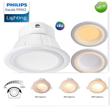 Đèn led âm trần 9W SMALU 59061 Philips