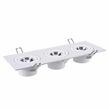 Đèn led âm trần GD022B 3x6W/10W