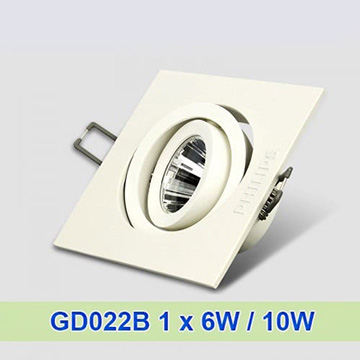 Đèn led downlight âm trần 1x6W10W GD022B