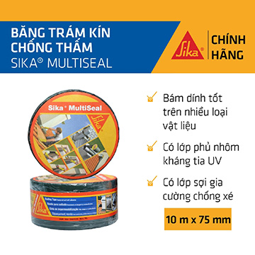 Sika - Băng trám kín chống thấm bitumen Sika Multiseal ® (cuộn 10 m x 75 mm)