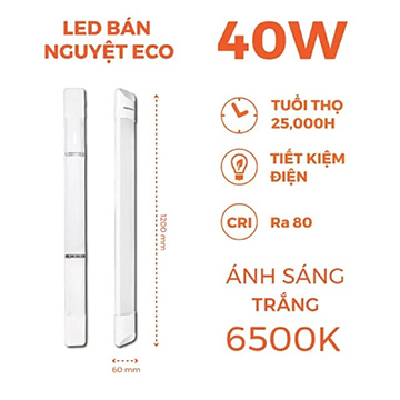 Đèn LED Bán Nguyệt Eco