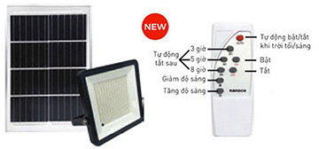 Đèn Led pha Solar Sunny series - Đèn chiếu pha năng lượng mặt trời