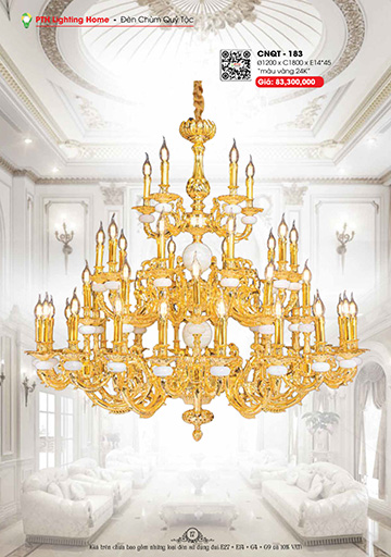 Đèn chùm quý tộc CNQT-183