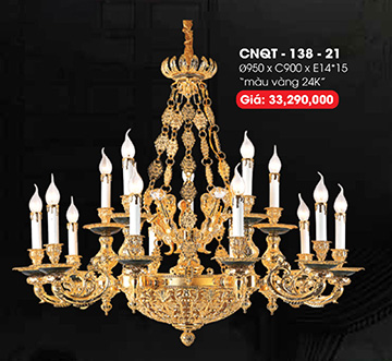 Đèn chùm quý tộc CNQT-138-21