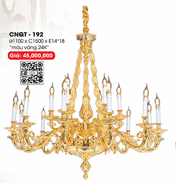 Đèn chùm quý tộc CNQT-192