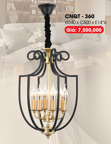 Đèn chùm quý tộc CNQT-360