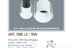 Đèn led âm trần Anfaco AFC-785-5W