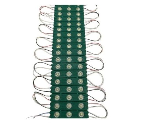 Led hắt 3 bóng 12V 6113 xanh lá