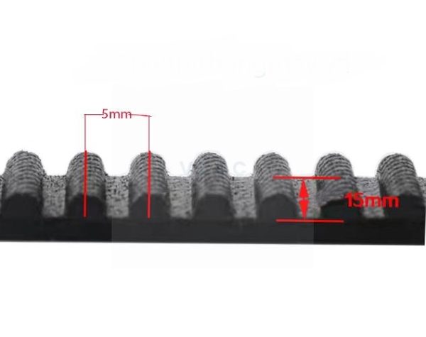 Dây đai chuyển động thang máy 5mm*15mm - Ảnh 3