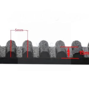 Dây đai chuyển động thang máy 5mm*15mm
