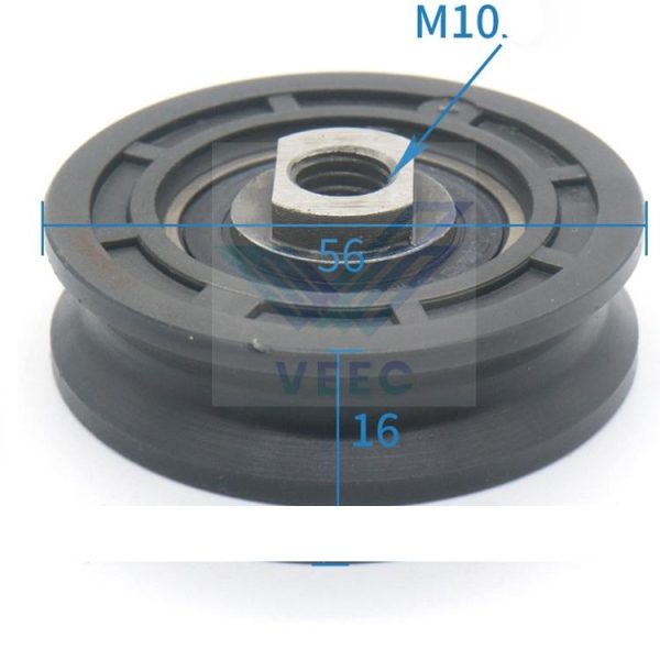 Bánh xe cửa thang máy Ø56*16*6202RS