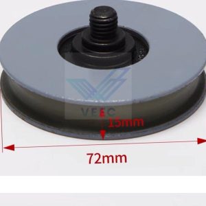 Bánh xe cửa thang máy Ø72*15*6202RS có trục