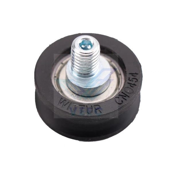 Bánh xe cửa thang máy Ø36*14*6000RS trục lệch - Ảnh 2