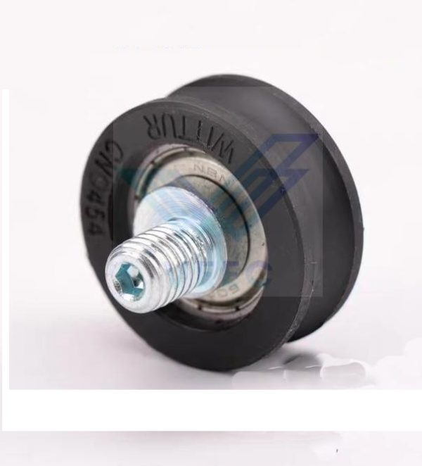 Bánh xe cửa thang máy Ø36*14*6000RS trục lệch - Ảnh 4