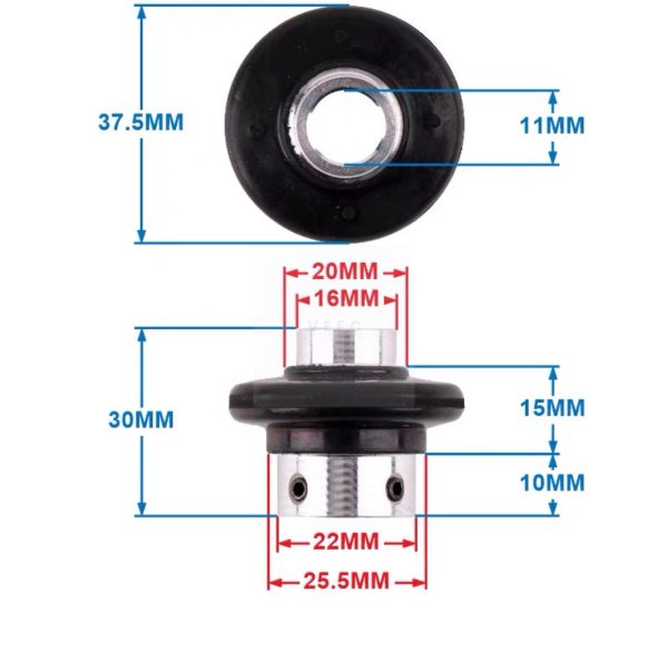 Bánh xe encoder cho thang máy Kone - Ảnh 3