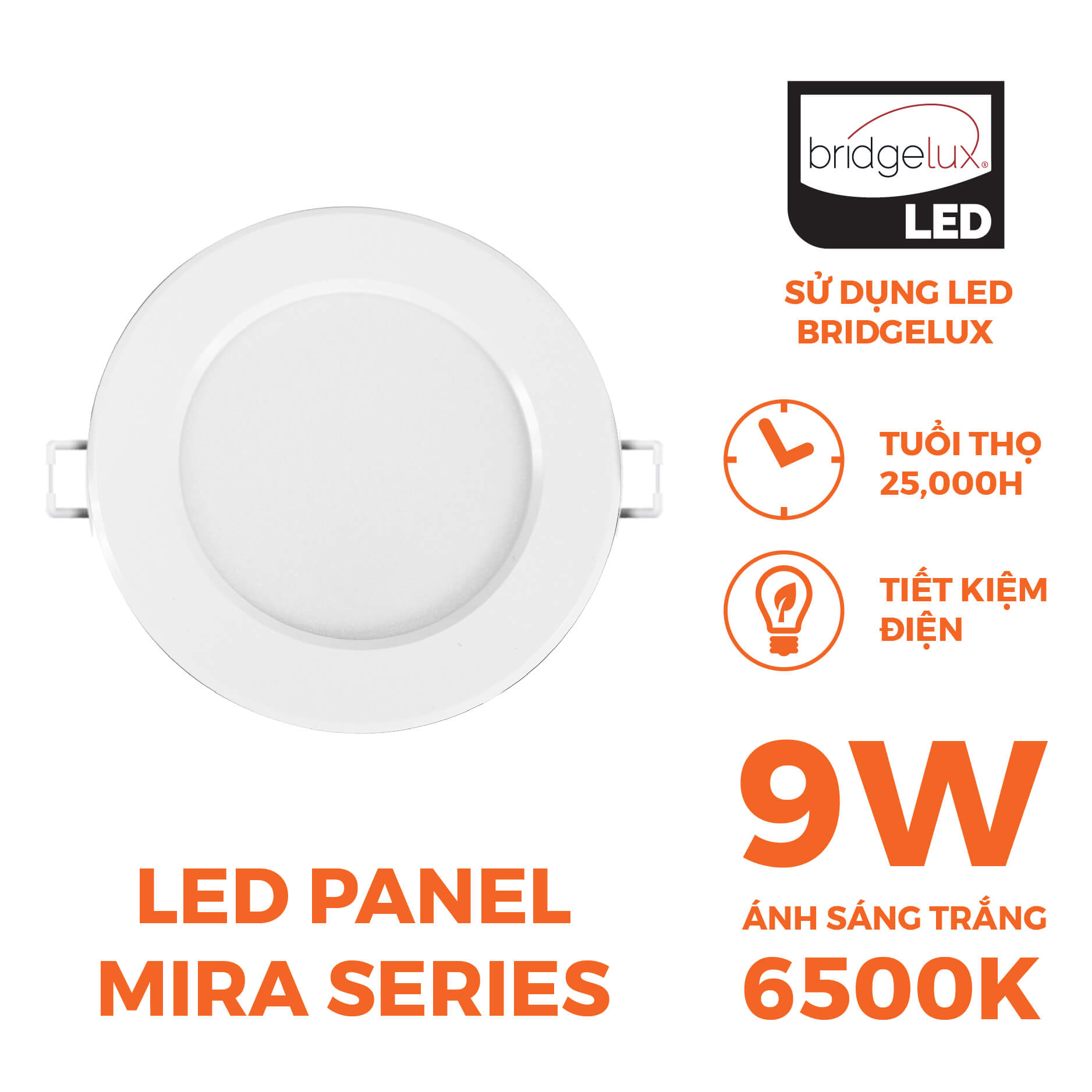 Đèn Slim Panel Nanoco - Mira series - Ảnh 4