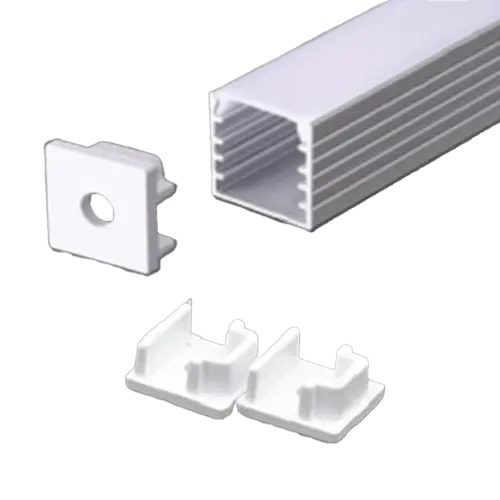 Phụ kiện nẹp nhôm cho đèn LED dây trong nhà Nanoco